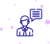 man purple icon